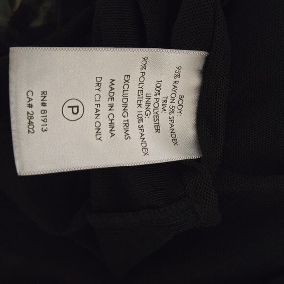 NWT $348 ANTHROPOLOGIE Lattice Ring Dress BY TRACY REESE Size Small Petite - Picture 12 of 12